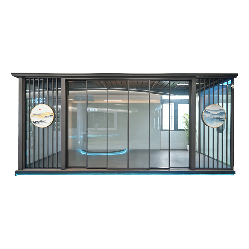 Puerta corrediza de triple bucle serie 120